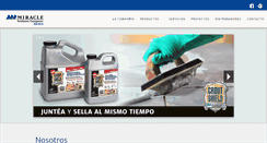 Desktop Screenshot of miraclemexico.com